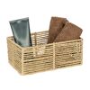 Badkorb 'Meria S' beige 24,5 x 10 x 15 cm
