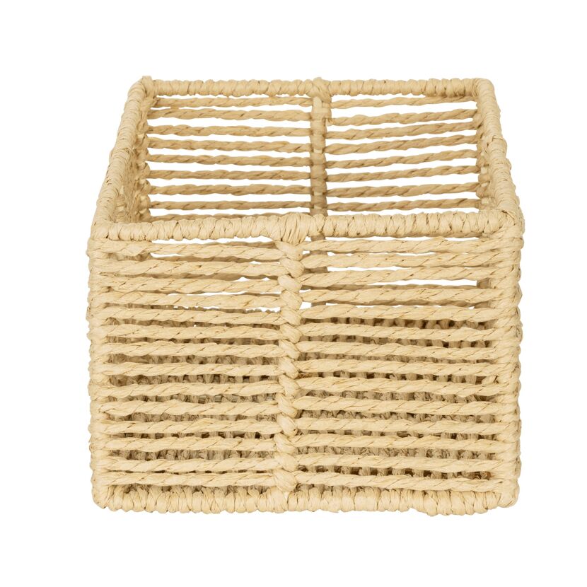 Badkorb 'Meria S' beige 24,5 x 10 x 15 cm