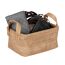 Badkorb 'Juna S' braun 20 x 15 x 15 cm