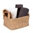Badkorb 'Juna S' braun 20 x 15 x 15 cm
