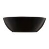 Aufsatzwaschbecken oval 'Sati' schwarz 60 x 14.2 x 42 cm