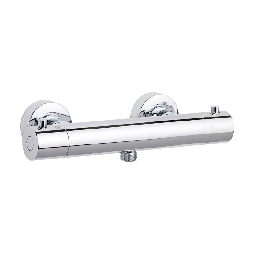 Dusch-Thermostat 'Dicu Eco-Stop' chromfarben 1/2''