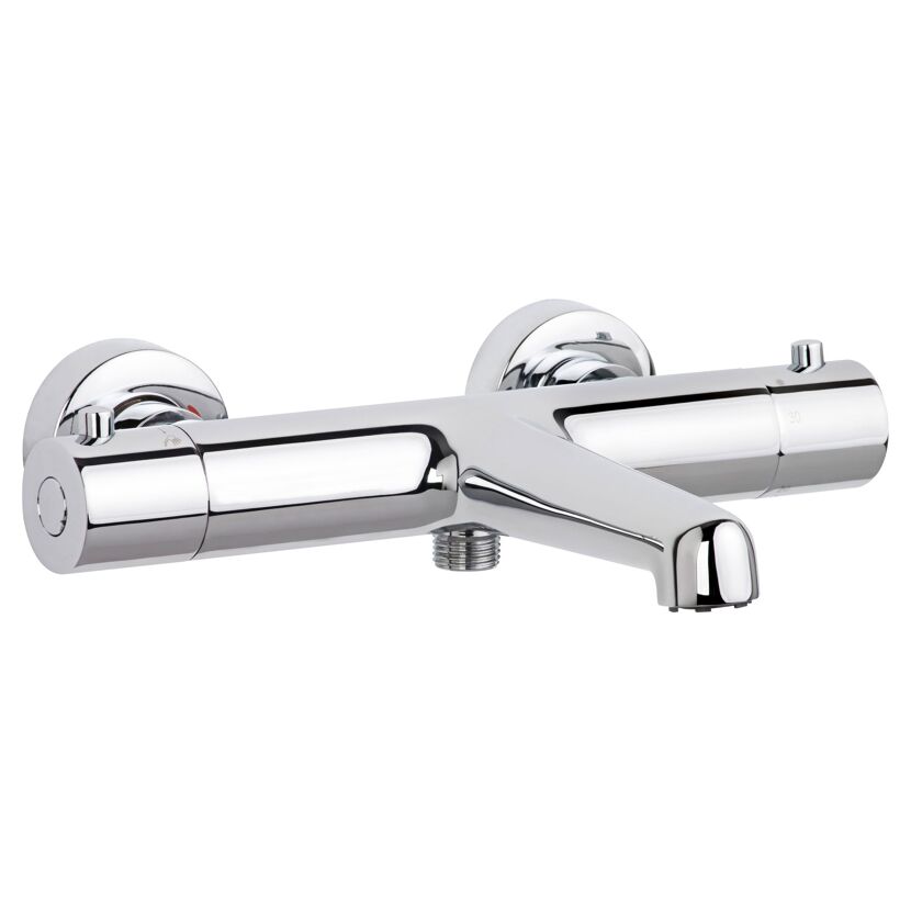 Badewannen-Thermostat 'Dicu Eco-Stop' chromfarben 1/2''