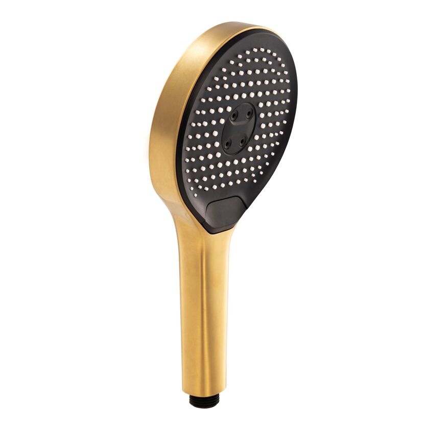 Handbrause 'Glaia' gold matt Ø 12,5 cm