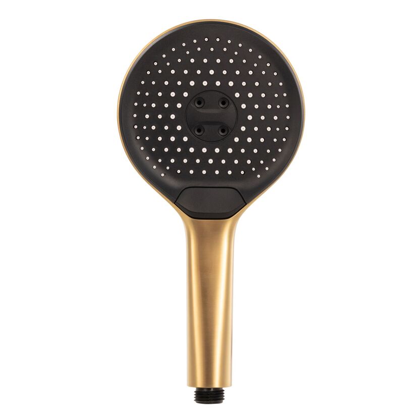 Handbrause 'Glaia' gold matt Ø 12,5 cm