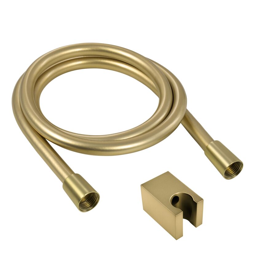 Brauseschlauch 'Tesko' mattgold 175 cm