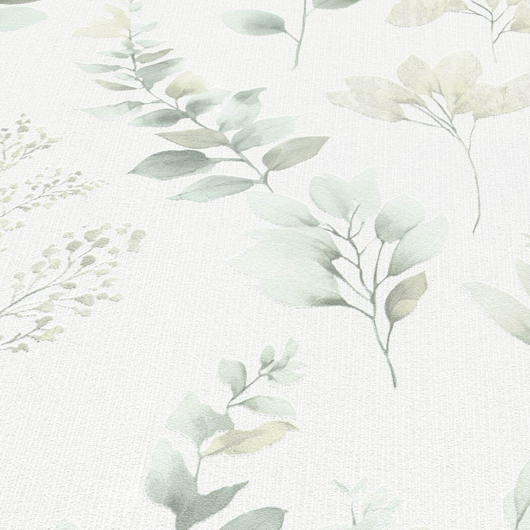 Vliestapete Guido Maria Kretschmer '10579-07 Fashion for Walls Moments 2026' Zweige grün 0,53 x 10,05 m