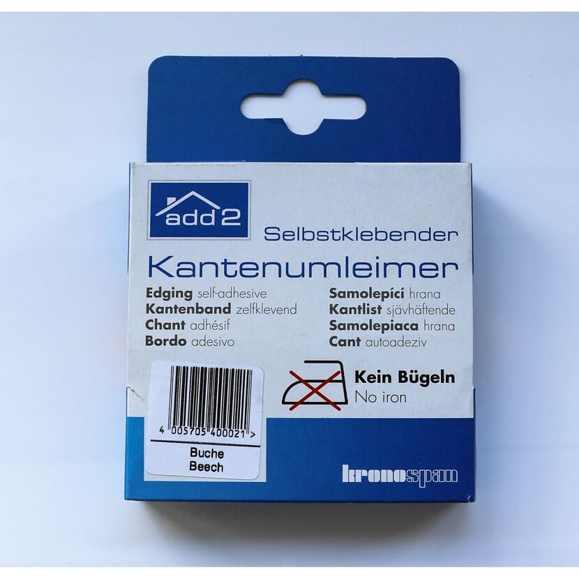 Selbstklebender Kantenumleimer Buche in Originalverpackung