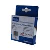 Kronospan selbstklebender Kantenumleimer, weiß, in blauer Verpackung.