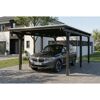 Einzelcarport 'Emsland' anthrazit 340 x 604 cm mit EPDM-Dach
