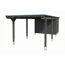 Einzelcarport 'Emsland' schiefergrau 340 x 846 cm mit EPDM-Dach