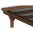 Doppelcarport 'Emsland' nussbaumfarben 609 x 604 cm mit Stahl-Dachplatten