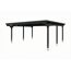 Doppelcarport 'Emsland' anthrazit 609 x 604 cm mit Stahl-Dachplatten