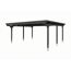 Doppelcarport 'Emsland' schiefergrau 609 x 604 cm mit Stahl-Dachplatten