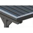 Doppelcarport 'Emsland' schiefergrau 609 x 604 cm mit Stahl-Dachplatten