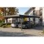 Doppelcarport 'Emsland' anthrazit 609 x 846 cm mit EPDM-Dach