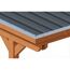 Doppelcarport 'Emsland' Eiche hell 609 x 846 cm mit Stahl-Dachplatten