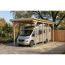 Einzelcarport 'Emsland Caravan' naturfarben 402 x 846 cm mit Stahl-Dachplatten