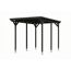 Einzelcarport 'Emsland Caravan' anthrazit 402 x 604 cm mit Stahl-Dachplatten