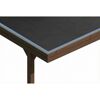 Einzelcarport 'Friesland' nussbaumfarben 320 x 555 cm mit EPDM-Dach