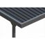 Einzelcarport 'Friesland' schiefergrau 320 x 860 cm mit Stahl-Dachplatten