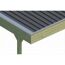 Doppelcarport 'Friesland' grün imprägniert 546 x 555 cm mit Stahl-Dachplatten