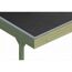 Doppelcarport 'Friesland' grün imprägniert 546 x 708 cm mit EPDM-Dach