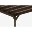 Einzelcarport 'Friesland' Set C nussbaumfarben 546 x 555 cm mit Seiten- und Rückwand
