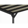 Einzelcarport 'Friesland' Set E schiefergrau 320 x 555 cm mit Einfahrtsbogen