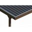 Einzelcarport 'Friesland' Set E nussbaumfarben 320 x 555 cm mit Einfahrtsbogen