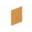 Carport-Seitenwand Deckelschalung Eiche hell 230 x 330 cm