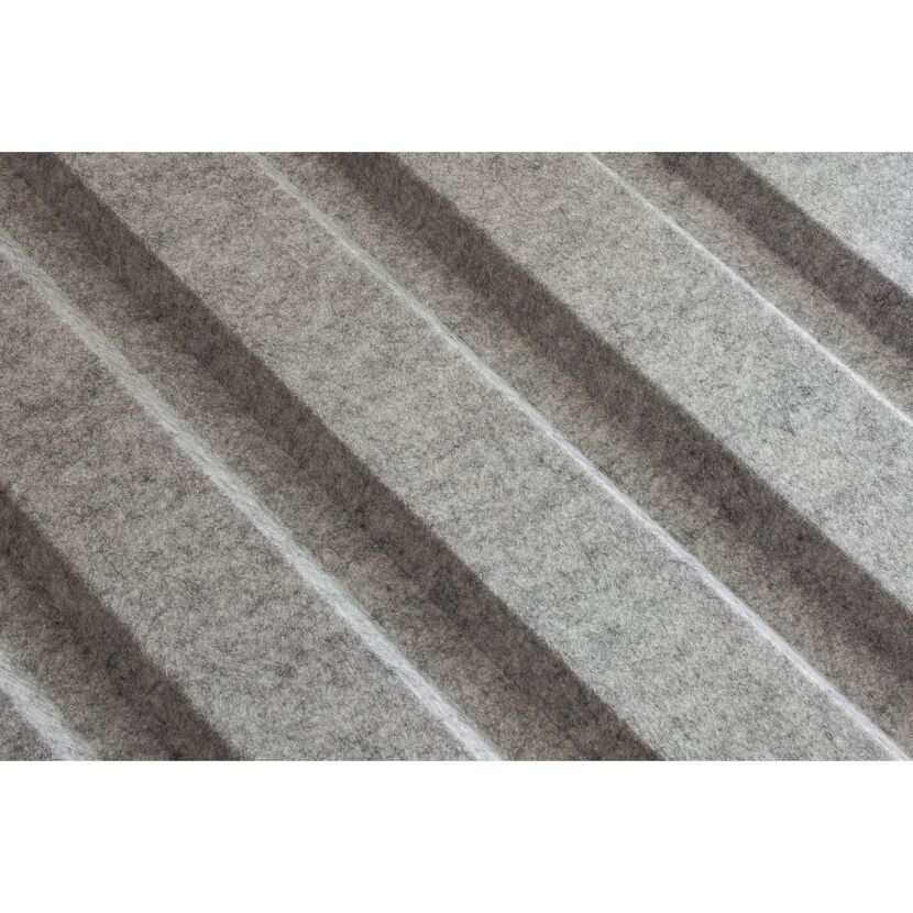 Graues Antikondensvlies mit diagonaler Struktur