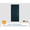 Alu-Stahlhaustür 'ISOPRO IP 015' anthrazitgrau rechts 110 x 210 cm