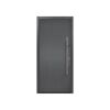 Alu-Stahlhaustür 'ISOPRO IP 010' anthrazit metallic rechts 110 x 210 cm