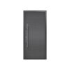 Alu-Stahlhaustür 'ISOPRO IP 010' anthrazit metallic links 110 x 210 cm