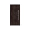 Alu-Stahlhaustür 'ISOPRO IP 015' Night Oak rechts 110 x 210 cm