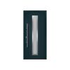 Alu-Stahlhaustür 'ISOPRO IP 410S' anthrazitgrau links 110 x 210 cm