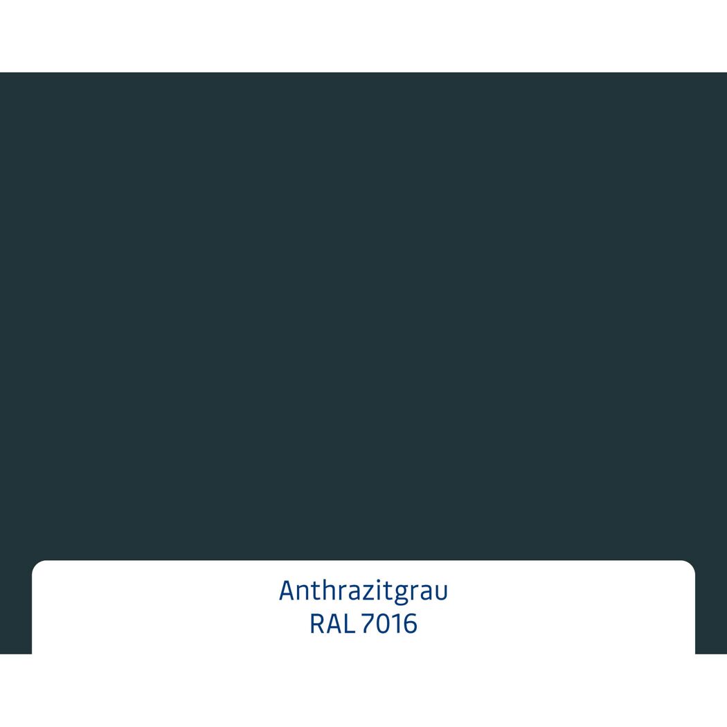 Alu-Stahlhaustür 'ISOPRO IP 700S' anthrazitgrau rechts 110 x 210 cm