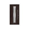 Alu-Stahlhaustür 'ISOPRO IP 700S' Night Oak rechts 110 x 210 cm