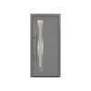Alu-Stahlhaustür 'ISOPRO IP 780S' graualuminium links 110 x 210 cm