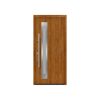 Alu-Stahlhaustür 'ISOPRO IP 780S' Golden Oak links 110 x 210 cm