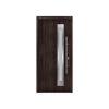 Alu-Stahlhaustür 'ISOPRO IP 810S' Night Oak rechts 110 x 210 cm