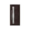 Alu-Stahlhaustür 'ISOPRO IP 810S' Night Oak links 110 x 210 cm
