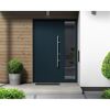 Alu-Stahlhaustür 'ISOPRO Secur IPS 010' anthrazitgrau rechts 110 x 210 cm