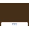 Alu-Stahlhaustür 'ISOPRO Secur IPS 020S' terrabraun links 110 x 210 cm