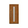Alu-Stahlhaustür 'ISOPRO Secur IPS 020S' Golden Oak links 110 x 210 cm