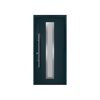 Alu-Stahlhaustür 'ISOPRO Secur IPS 020S' anthrazitgrau links 110 x 210 cm