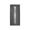 Alu-Stahlhaustür 'ISOPRO Secur IPS 770S' anthrazit metallic links 110 x 210 cm