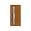 Alu-Stahlhaustür 'ISOPRO Secur IPS 770S' Golden Oak links 110 x 210 cm