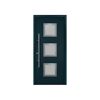 Alu-Stahlhaustür 'ISOPRO Secur IPS 770S' anthrazitgrau links 110 x 210 cm